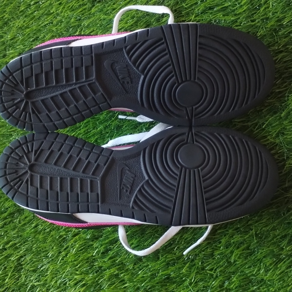 Nike Dunk Low Dark Obsidian Blue White & Fierce Pink W8 Y6.5 - Picture 10 of 16